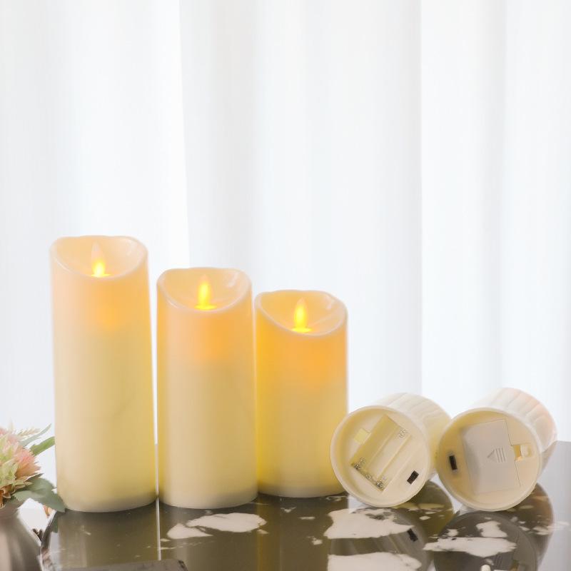 LED Battery Candle Light: Simulated Flame for Birthdays, Romance, Weddings, and Decor