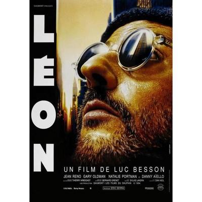 LEON Original Rolled Small Format Cinema Poster 53x40cm Movie Poster LUC BESSON JEAN RENO