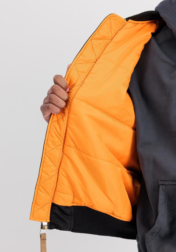 Jachetă de iarnă Alpha Industries MA-1 VF 59 pentru bărbați (191118) negru (191118-03)
