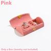Newest Mini Velvet Jewelry Organizer Display Travel Jewelry Case Boxes Earrings Necklace Ring Portable Jewelry Storage Box Women