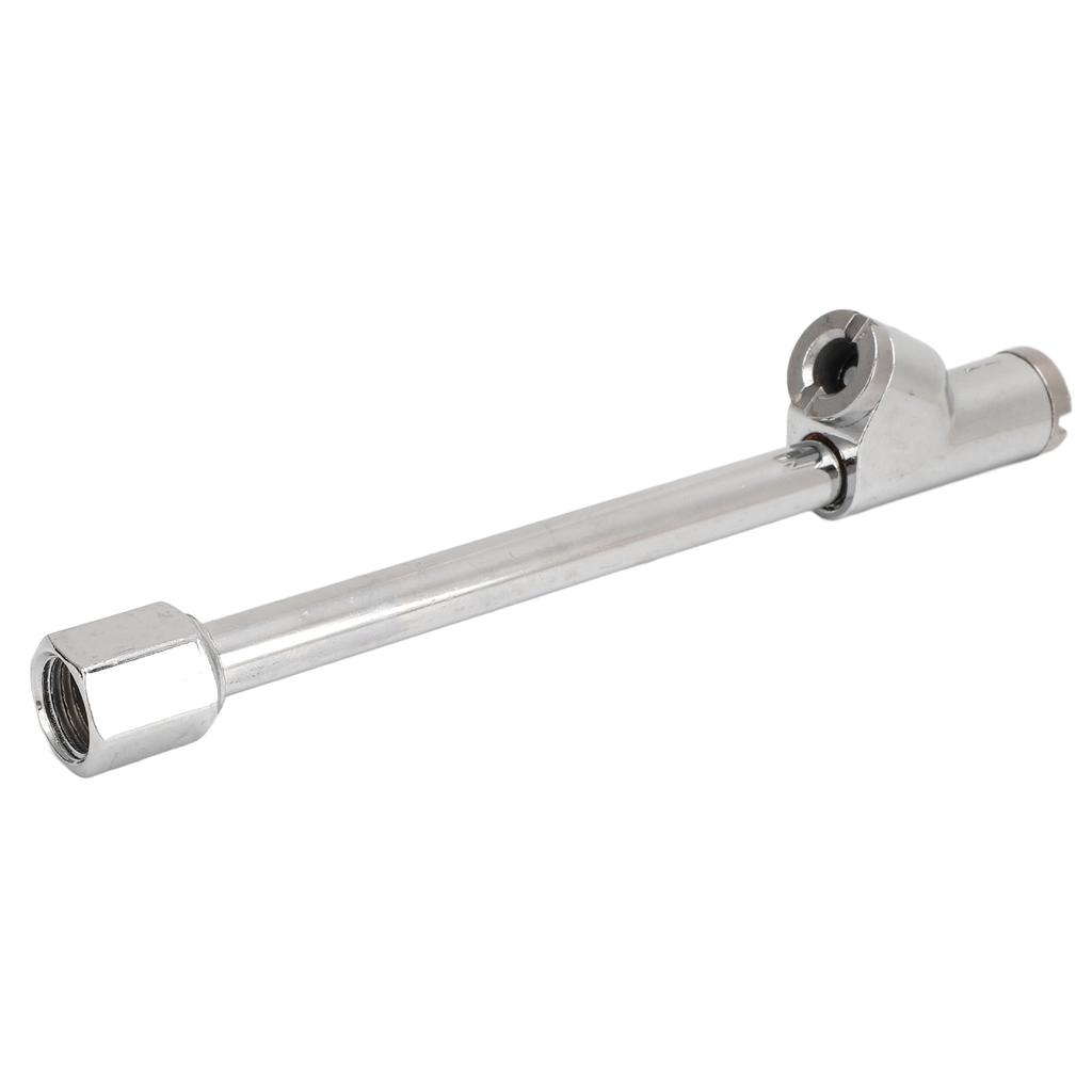 Inflatable Air Chuck 14in NPT Thread Straight Foot Dual Head Truck Tire Chuck for Inflator Air