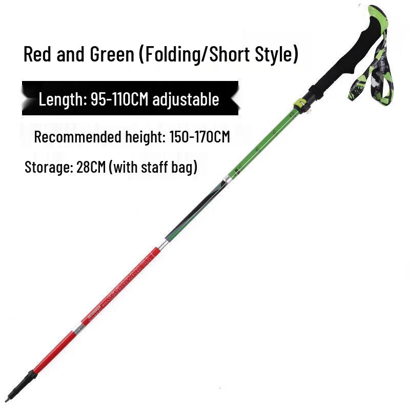Linpan Foldable Carbon Fiber Trekking Pole