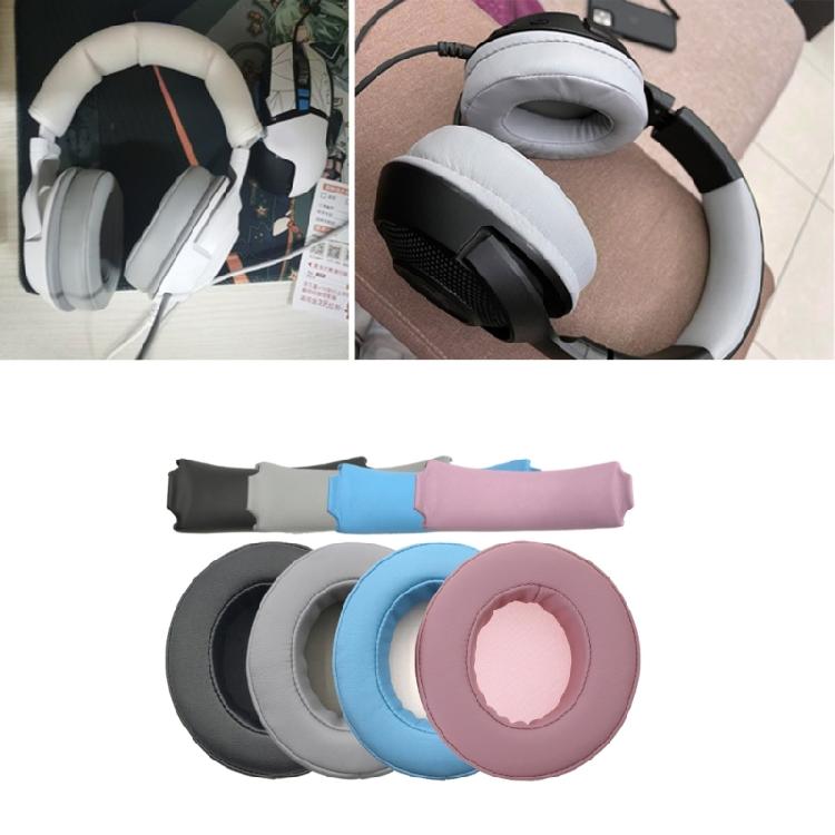 Replacement Headband/Ear Pad Cover Earmuff Ear Muffs for  Kraken X Headset