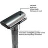 Pure Copper Handle Double-Sided Old-Fashioned Manual Razor for Men