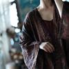 Dream Jiangnan Ethnic Style Loose Fit Ramie Sun Protection Shirt Robe