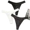 Women's Plus Size Seamless G String Sexy Lingerie Transparent Thong Panties Mesh Underwear