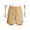 Nike Club Comfortable Versatile Simple Fashion Casual Shorts Men shorts Apricot-Tea HJ1947297
