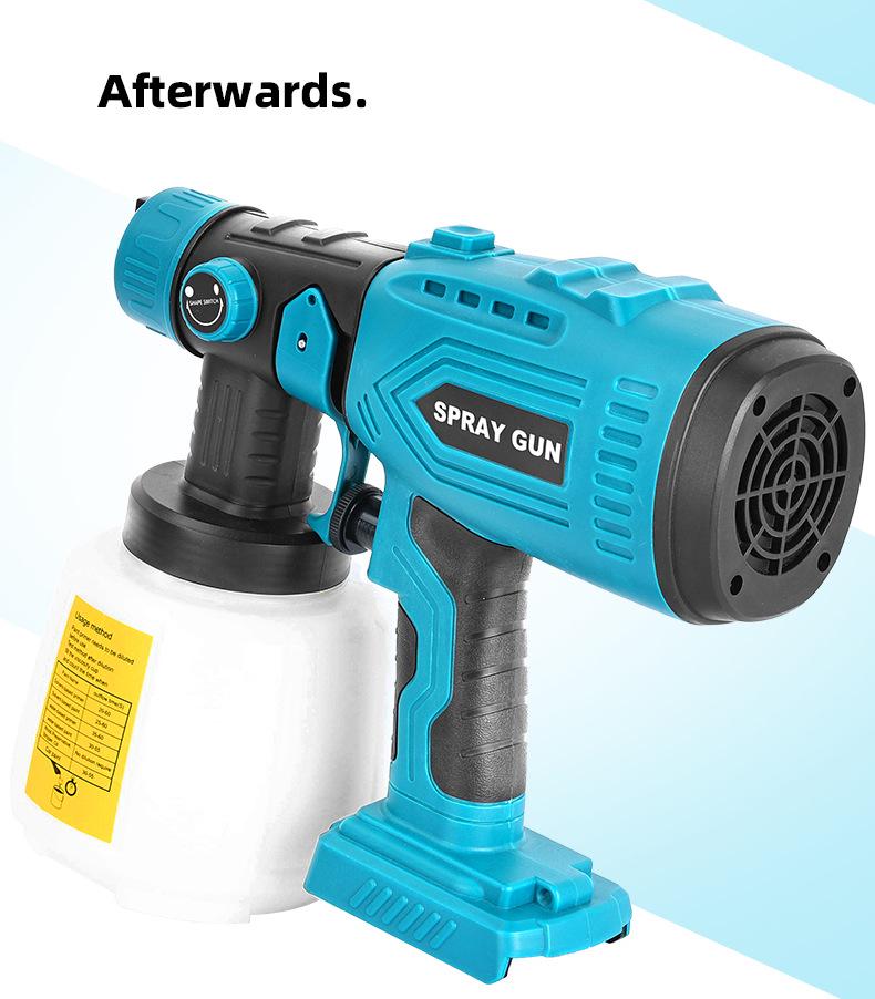 Bosch 18V Electric Paint Sprayer (No Battery) Large Caliber Charging Gun