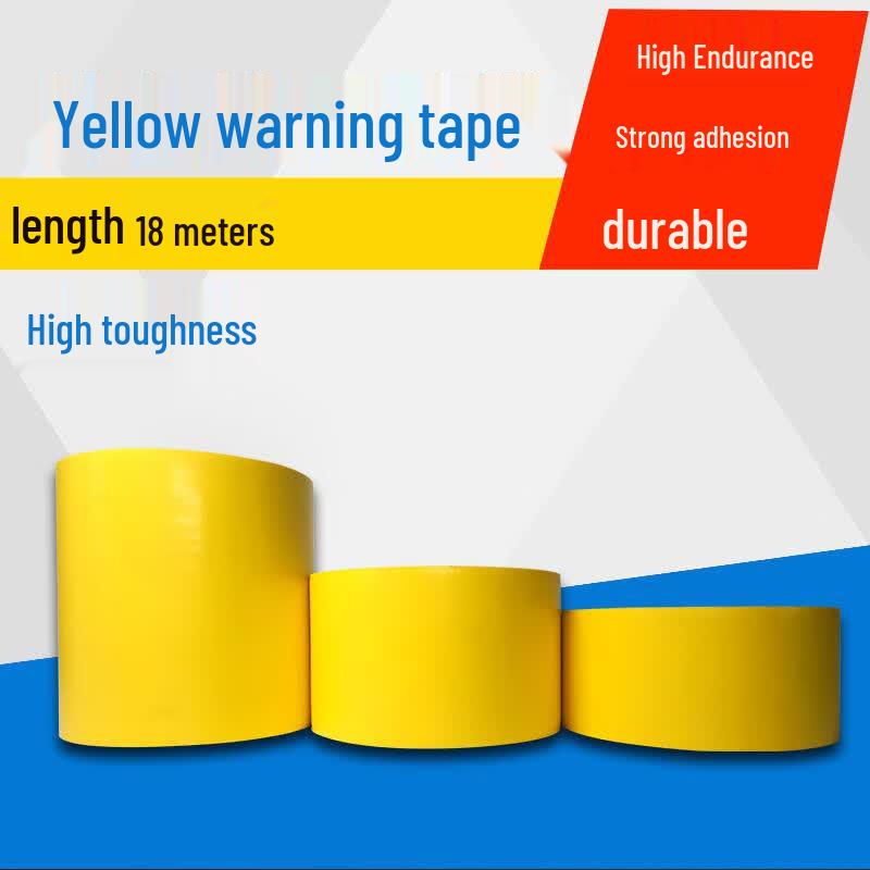 PVC Safety Warning Floor Marking Tape 8cm x 18m