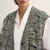 LESS 2025 Winter Lamb Wool Knit Vest