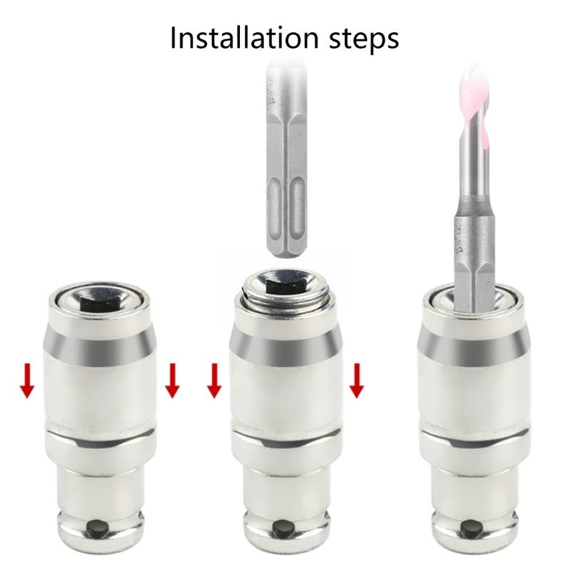 MultiPurpose Electric Drill To Hammers Converter With Quick Changes Design Compatible for Multiple Power Tool Durability