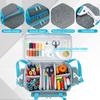 Large Sewing Machine Bag Double Layer Embroidery Thread Yarn Carrying Case Portable Storage Tote Sewing Machine Accessories