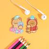 Cartoon Bear Cloth Sticker Children'S Clothes Pants Bag Embroidery Pattern Sticker Self-Adhesive Down Jacket Hole Patch Sticker