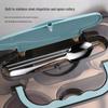 Lufenglai 304 Stainless Steel 5-Compartment Insulated Lunch Box