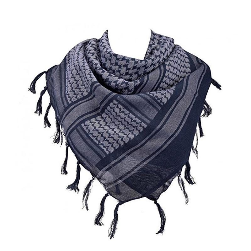 Tactical Desert Arab Scarf Keffiyeh Shemagh Skull Camo Army Military Shawl Neck Cover Head Wrap For Outdoor Hunting Hiking