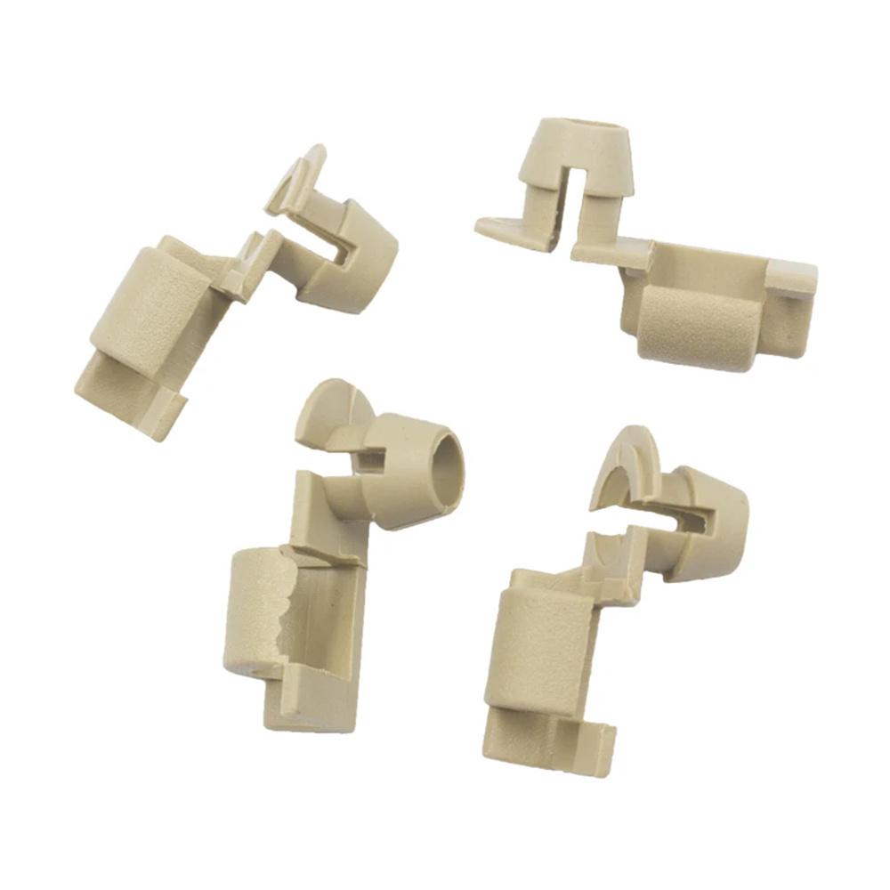 50Pcs Door Lock Latch Rod Fastener Clips 5mm Auto Plastic Retainer Clip