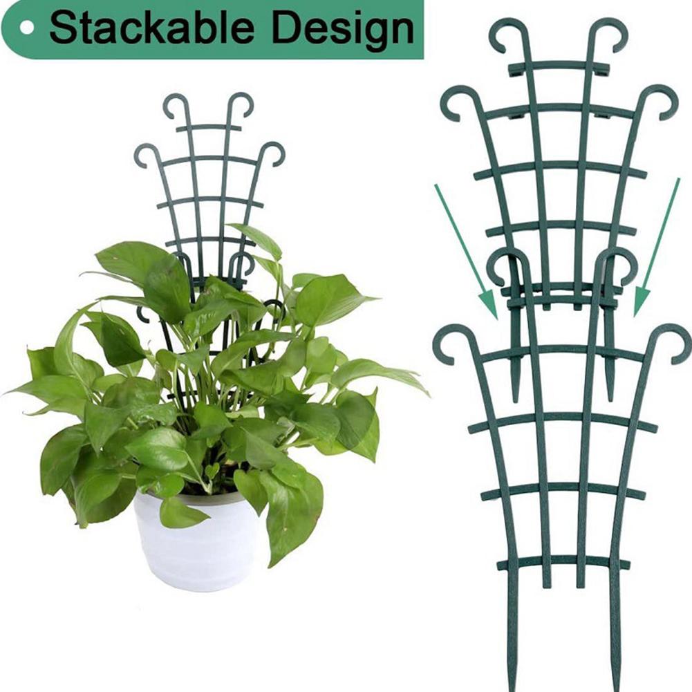 Climbing Flower Support Frame Mini Garden Growing Plant Vegetables Flowers Support Plant Pot Frame Garden Decorative Plant Cages