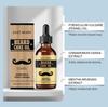 Men's Beard Care Set: Softens Hair, Smooths Roughness — Includes a Beard Oil and Balm, Ideal Gift.