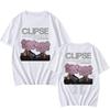 Clipse Nech Bůh rozhodne Tour 2025 Tričko Letní Krátký Rukáv Bavlněná Trička pro Muže Volné Unisex Streetwear Hip Hop Pánské Tričko