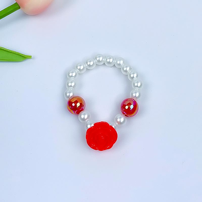 Cartoon Mermaid Pendant Beaded Bracelet for Girls