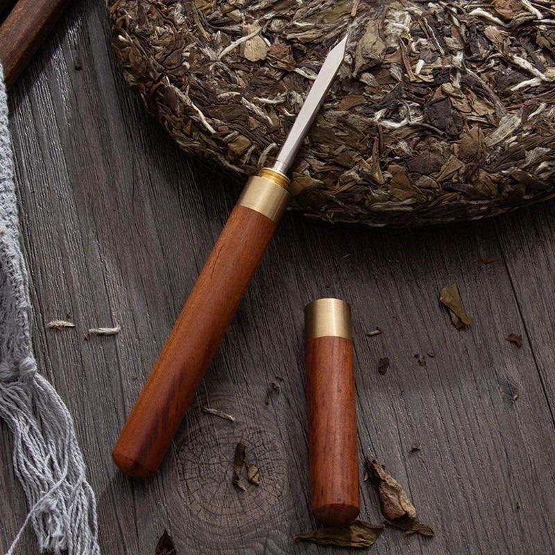 1PC Wooden Tea Knife Tea Ceremony Accessories Puer  Dedicated Tea Needle Chinese Kung Fu Teasets Tool