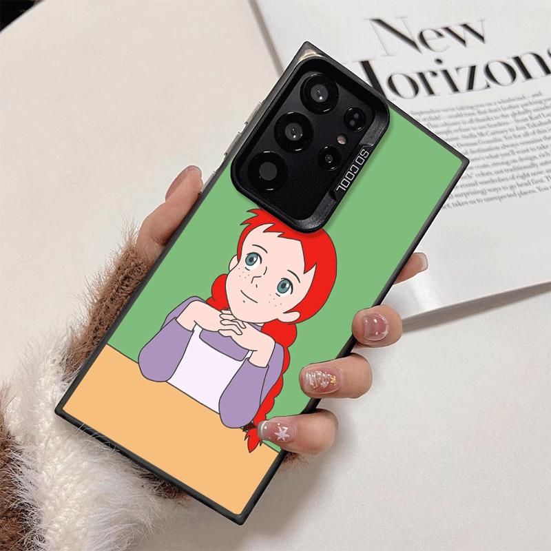 Anne Of Green Gables Shirley Shockproof Phone Case for Samsung Galaxy S26 Edge S25 Ultra S24 FE S23 Plus S21 Cover Anti Fall Fun