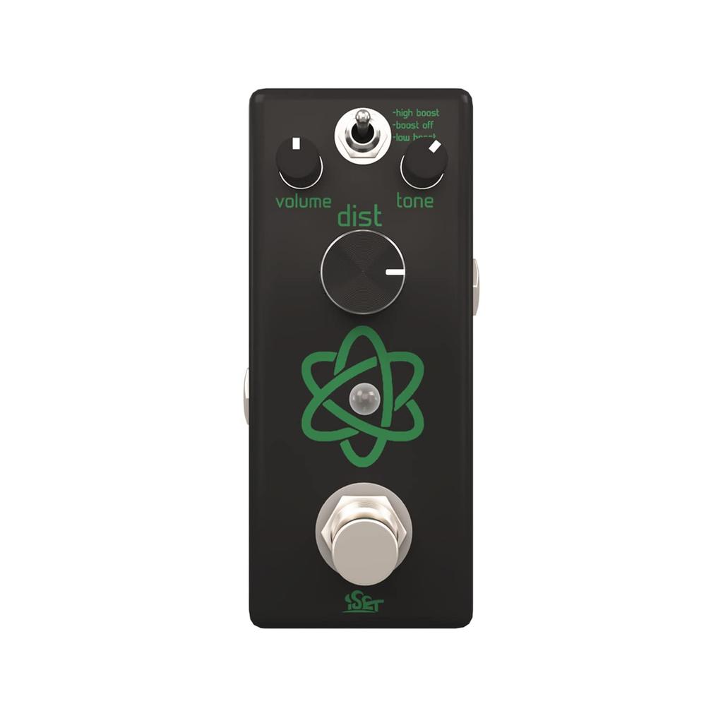 ISET Mini Atom Single Effect Electric Guitar Bass True Bypass Guitar Pedal (Heavy Metal)