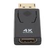 4K DisplayPort to HD Multimedia Interface Adapter Compact Unidirectional Video Monitor Converter for Laptop