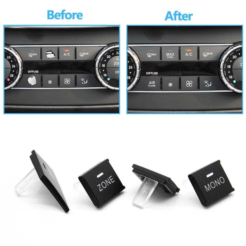 Car Console AC Heater Climate Control Switch Button For BENZ ML GL GLE GLS W166 X166 W292 ML350 ML550 GL350 GL450 GLE400 GLS450