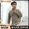 Quick-Dry Tactical Long Sleeve Shirt Hiking Camping Running Outdoor Adventure Unisex