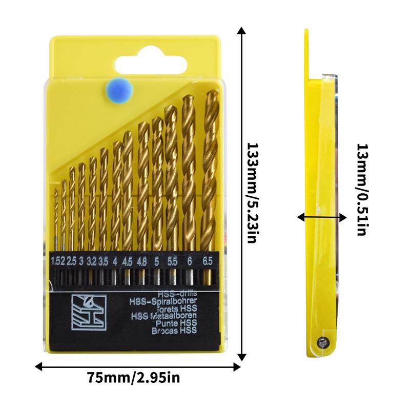 

Набор метрических сверл 13 шт. (3/16”-1/2”) Советы по работе со стеклом, металлом, плиткой, бетоном, профессиональными сверлами по камню, карбид вольфрама