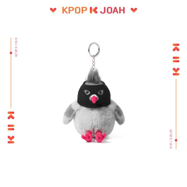 LE SSERAFIM KATSEYE, ILLIT [Iconic by Mistake] MD (Pigeon Plush Keyring)