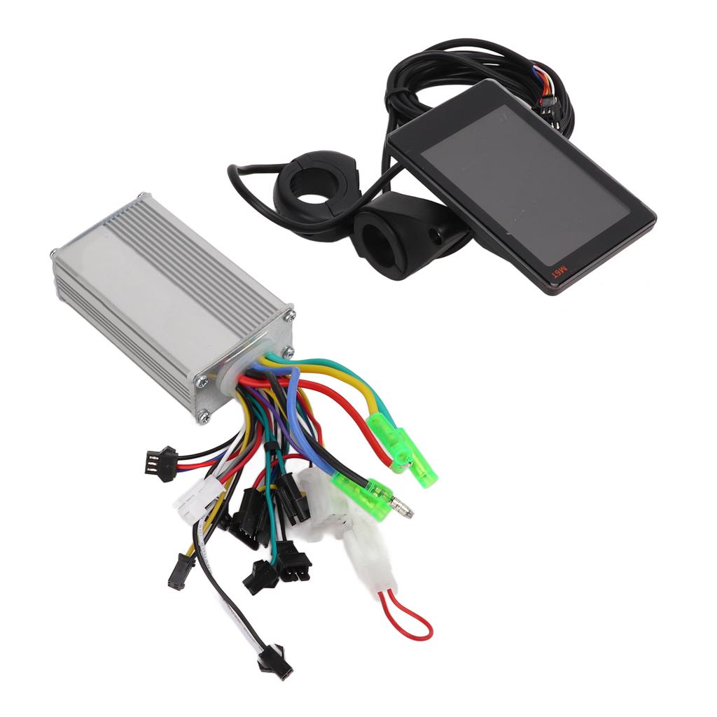 48/60V 50W M6T Electric Bicycle Brushless Motor Controller Kit with LCD Display Meter