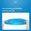 1X Elastic Seater Cushion Pad Silicone Honeycomb Design Pressure Point Massager