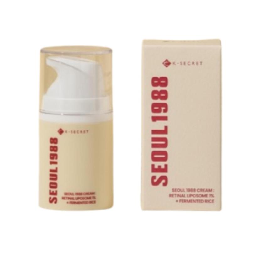 

СЕУЛ 1988 Ретинальный липосомный 1% + Ферментированный рисовый крем 50 мл | Альтернатива ретинолу против старения | Осветляющий и увлажняющий корейский ночной крем 50ml