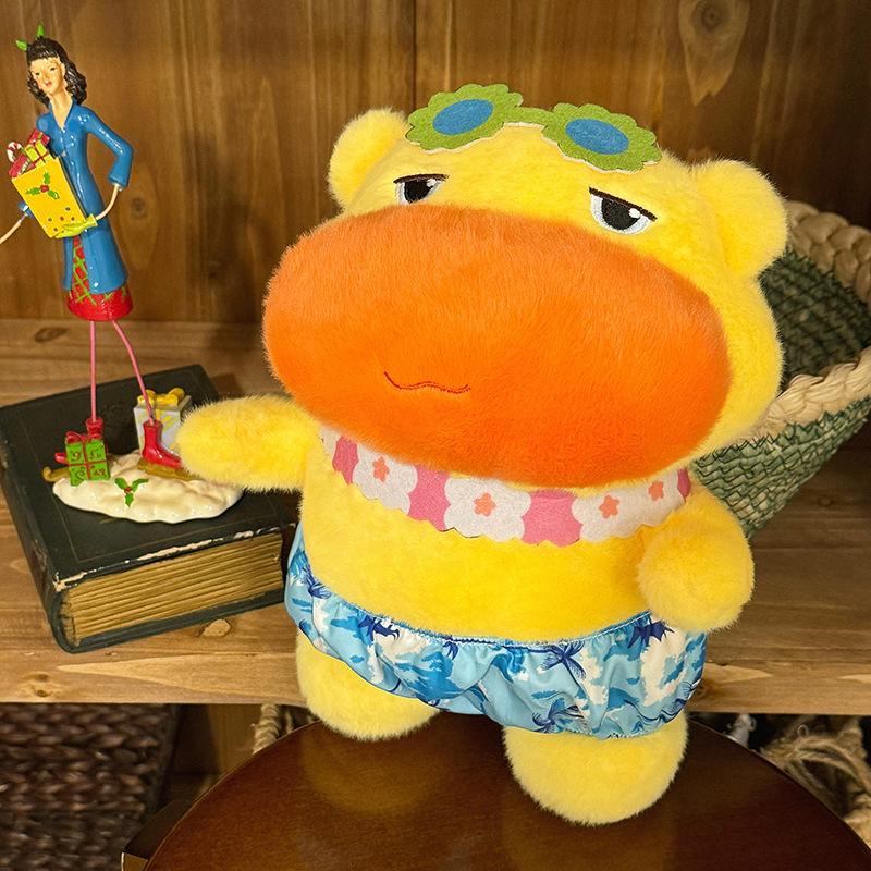 

New Capybara Lulu Doll Cute Kapibala Plush Toy Doll Sleeping Pillow Children s Gift 35cm