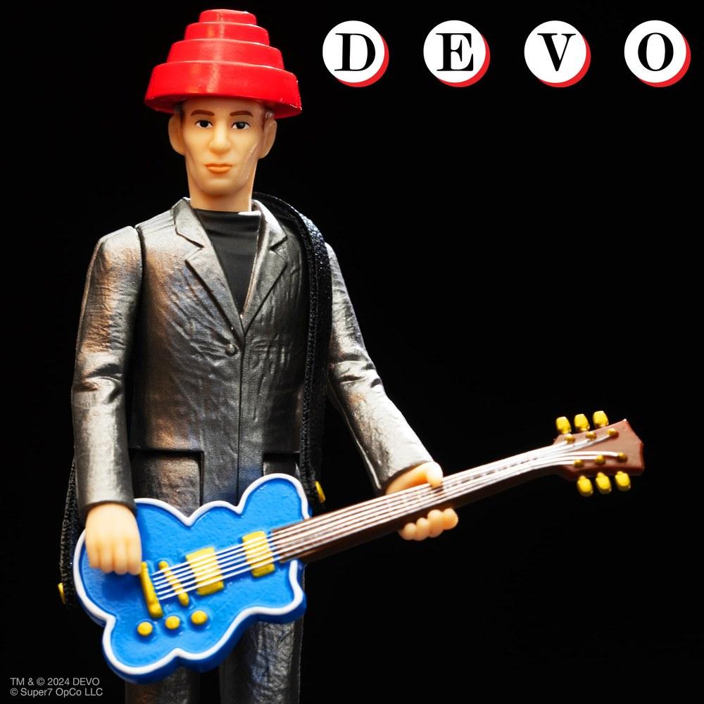 Super7 Devo Reaction Wave 04 Bob Mothersbaugh Action Figure