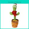 Dancing Cactus Plush Toy With Singing And Talking Features For Kids Entertainment
