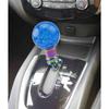 Universal Crystal Acrylic Gear Shifter Knob With 3 Adapters Ergonomic Design For Manual Automatic Transmission Vehicles