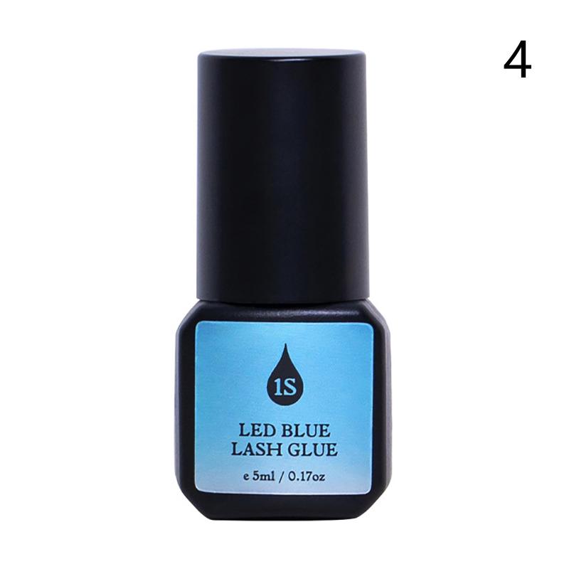 5Ml Uv Glue Adhesive For Eyelash Extensions Fast Drying Strong False Eye Lash Extension Glue Long Lasting Uv Eyelash Glue