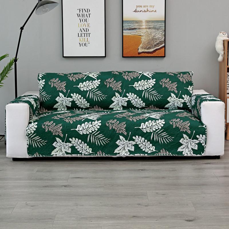 Printed Person Sofa Integrated Cushion Cover Four Season Universal Universal Jacquard Sofa Towel Anti Slip Integrated Sofa Cover
