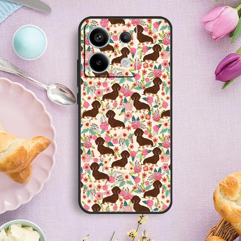 Dachshund Dog Case For Xiaomi Redmi Note 15 Pro Plus 10 11 12 13 14 Pro Cover For Redmi 14C 15C 12C 10C 13C