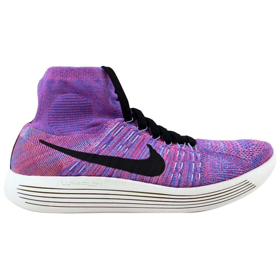 Nike LunarEpic Flyknit Women Sneakers Pink Hot-Punch Pink-Purple 818677-604