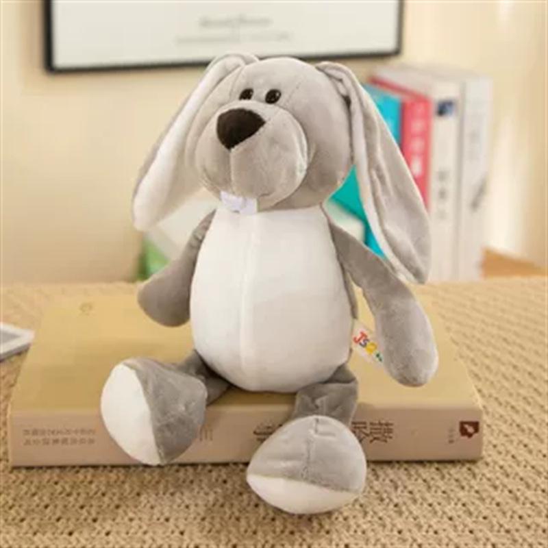 8" Cartoon Forest Animal Plush Toys: Elephant, Lion, Fox, Raccoon - Small Custom Cloth Dolls