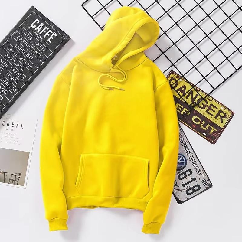 Women's Hoodies Women Pullover Autumn Winter Casual Hoodie Sweatshirts Solid Color Hoodies Oversize Black Sweatshirt For Female