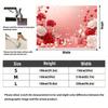 2D Pink Valentine Background, Red White Flowers & Gift Boxes Backdrop