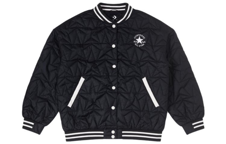 Converse Baseball Jacket Women s Black 10025223-A03 XS