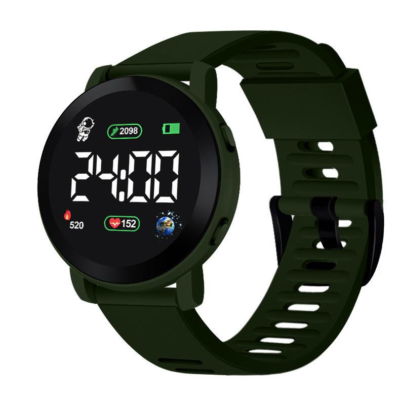 Space Explorer Kids Led Digital Watch With Night Light For Outdoor Play And School