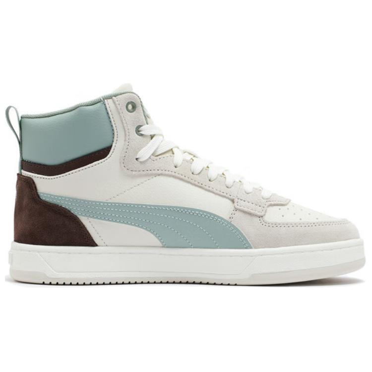 Puma Caven 2.0 Mid Retro Casual Comfort Sneakers Unisex Sneakers White Green Brown 402242-01