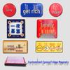 Erasable Magnetic Calendar & Whiteboard Sticker Set for Fridge – Customizable Planner & Message Board